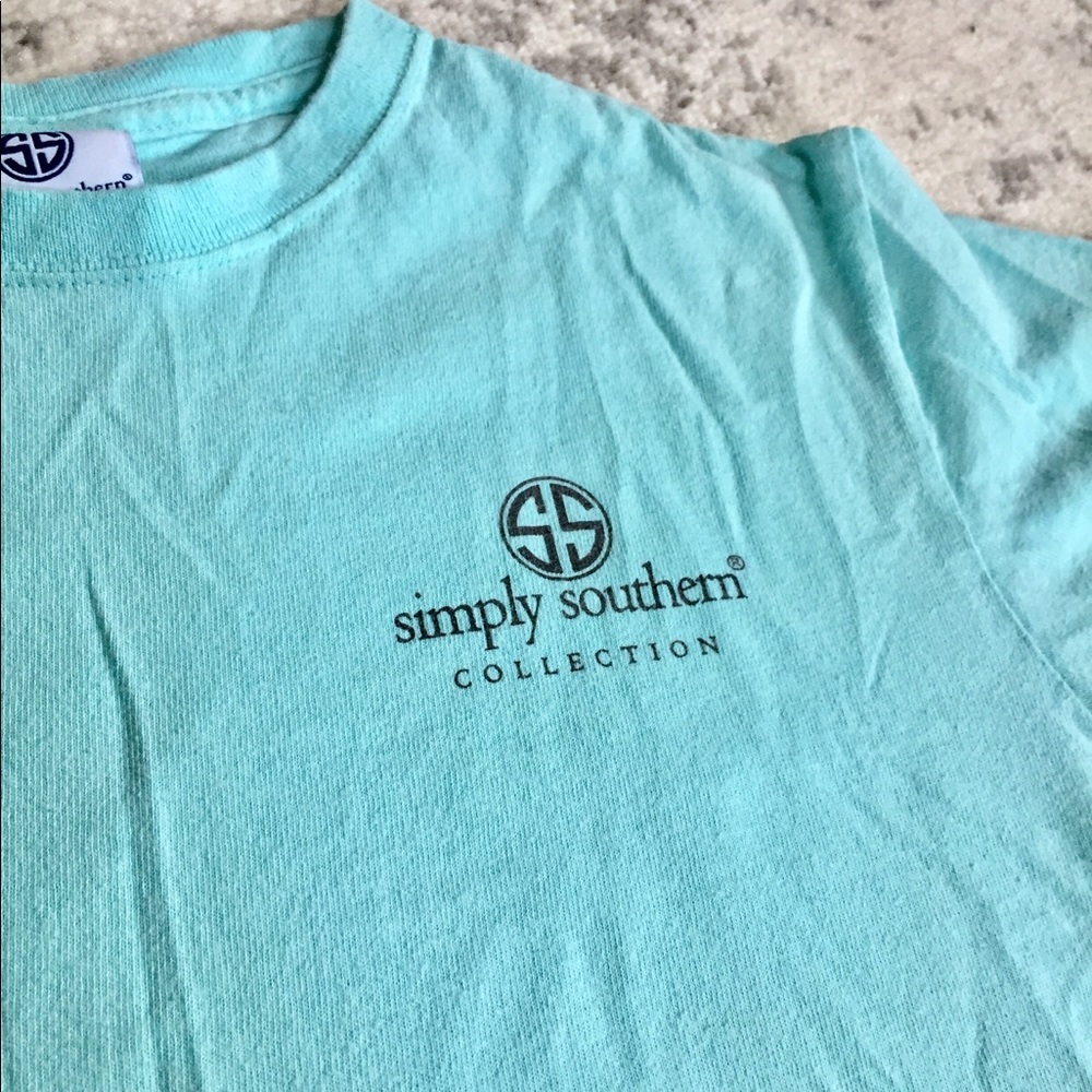 Blue/Teal Simply Southern Shirt